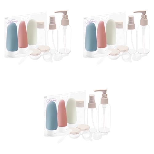 MAYCREATE® 33PCS Travel Bottles for Toiletries Refillable Bottle Empty Containers Cream Jars Spray Bottle Kit for Lotion Shower Gel Shampoo MAYCREATE® 33PCS Travel Bottles for Toiletries Refillable Bottle Empty Containers Cream Jars Spray Bottle Kit for Lotion Shower Gel Shampoo